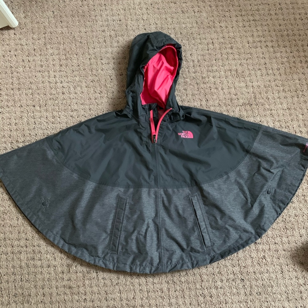 Girls rain cape poncho